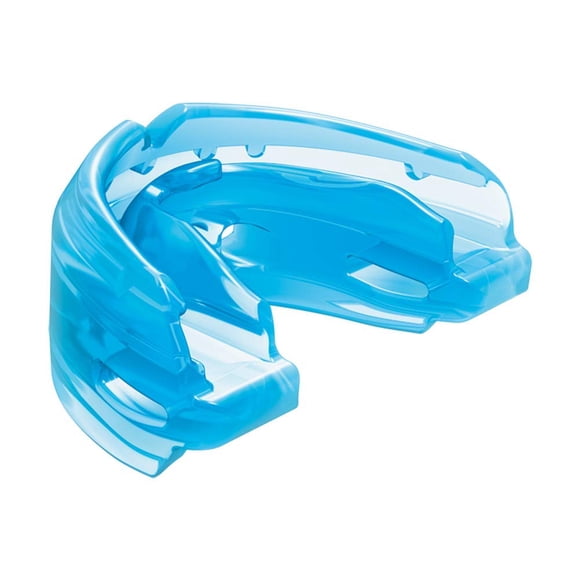 Aparatos ortopédicos dobles Mouth Guard Shock Doctor con correa para casco