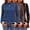 Blue-Coffee-Black, variant on 3 Pack Tshirts for Women Long Sleeve Mock Neck Women T-shirts Loose Fit Pullover Tops Casual Base Layer