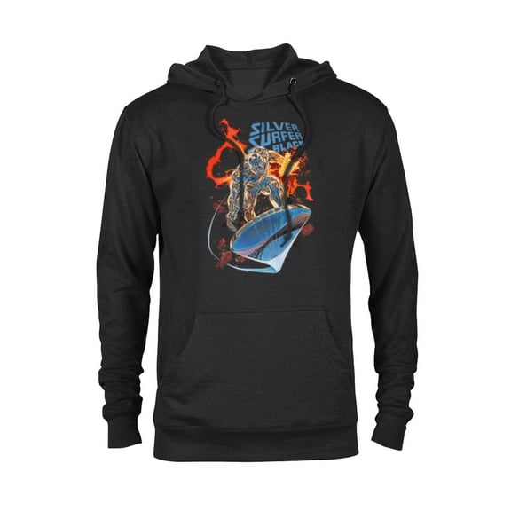 Marvel Silver Surfer Black #1 Comic Cover - Pullover Hoodie for Adults - Customized-Black