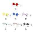 thumbnail image 3 of Sun Glass Pragmatic Portable Beautiful Assorted Colors Women Spectacles Multi-functional Outdoor Fashionable Vintage for Female Pink, 3 of 7