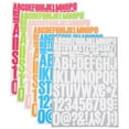 thumbnail image 4 of HLONK8 Sheets Self-adhesive Stickers Numbers Laptop Poster Board, 4 of 8