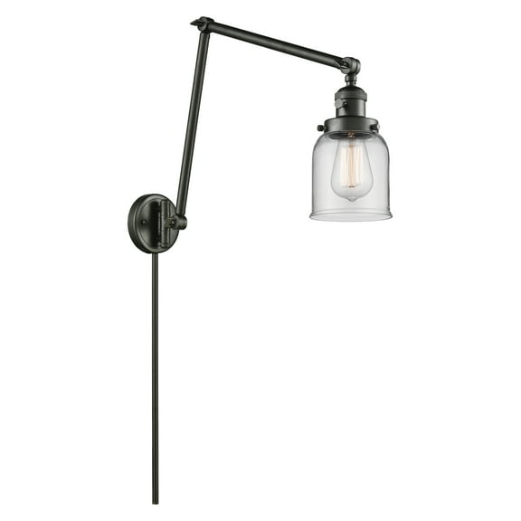 Innovations Lighting 238 Small Bell Small Bell 1 Light 30" Tall Wall Sconce - Bronze