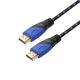 thumbnail image 2 of Cable de interfaz multimedia HD de alta velocidad Conexión chapada en oro con nailon trenzado negro 1080P 0,5 m 1 m 1,8 m 3 m 5 m 10 m 15 m, 2 of 4