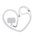 thumbnail image 2 of Correa Para El Cuello Con Cordón Ajustable Y Desmontable Para Teléfono Móvil Blanco Sunnimix Cordón de teléfono inteligente, 2 of 8