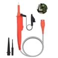 thumbnail image 3 of kurtrusly P2301C Oscilloscope Probe General BNC Interface High-Voltage Probe Oscilloscope Probe 100:1 5000V 300MHz Alligator BNC Oscilloscope Scope Clip Probe Test Cable Kit, 3 of 8