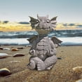 thumbnail image 4 of FitBest 1Pcs Garden Dragon Statue Lovely Baby Dragon Blink Yoga Baby Dragon Statue, 4 of 8