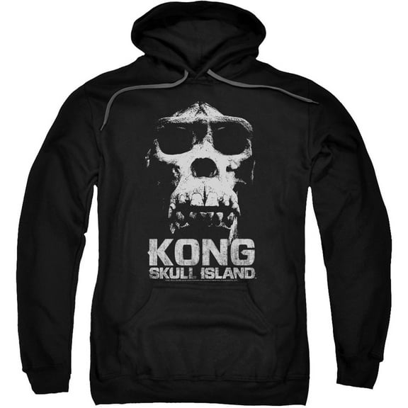 Kong Skull Island Men's  Kong Skull Hooded Sweatshirt Black