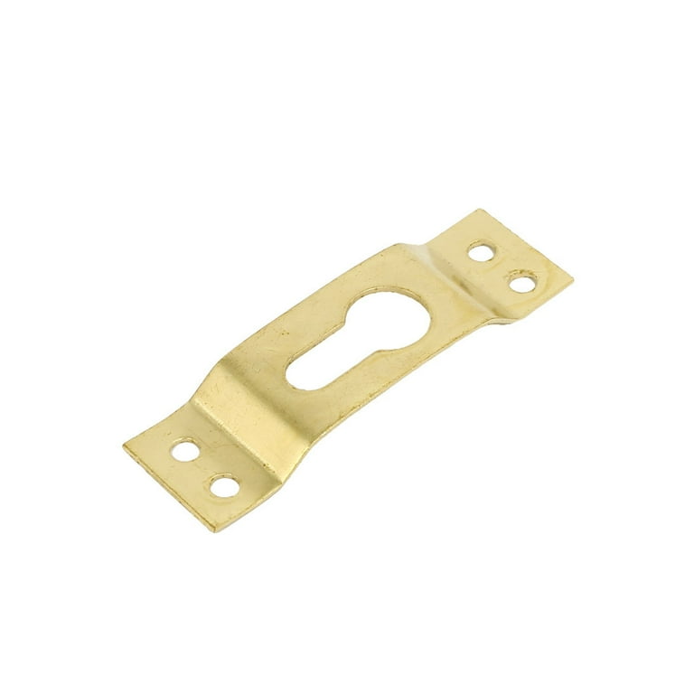64mm x 19mm Metal Wall Hanging Picture Photo Frame Hidden Hooks Hangers 10PCS