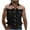 Pink, variant on YFNNUP Mens Sleeveless Shirts 2025 Fashion Color Block Button Down Tank Tops Summer Collared Western Tops with Pockets
