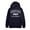 Poseidon Blue Heather, variant on Wrightwood California Classic Established Premium Cotton Hoodie