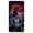 Red, variant on Leeye Halloween Cloth Door Curtain Non Woven Banner with Hooks Strips Ribbon for Wall Window Porch Decoration Party Indoor Outdoor1ml with Black Ribbon and Glue Red 180cm