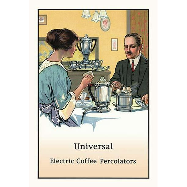 Universal Electric Coffee PercolatorsFine Art Canvas Print (20" x 30