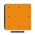 thumbnail image 5 of Dark Orange PS4/PS4 Pro/PS4 Slim Skin Sticker For Console And Controller Skins, 5 of 6