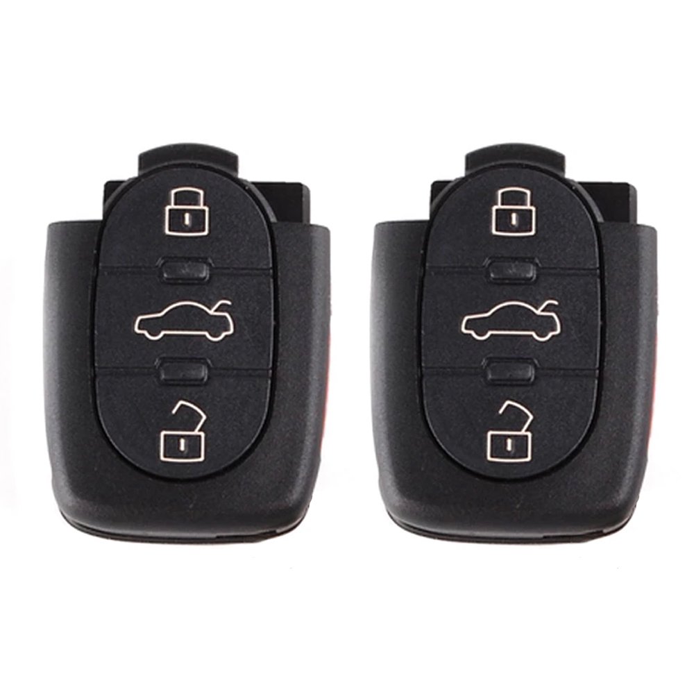 2 For Volkswagen Jetta Keyless Entry Remote Car Flip Key Fob 1J0959753F