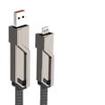 thumbnail image 1 of 4-in-1 data cable metal head two drag two PD fast, 1 of 8