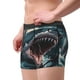 thumbnail image 2 of Balery Wave Chain Shark Calzoncillos bóxer para hombre, ropa interior de algodón suave y transpirable con cinturilla de nailon-Large, 2 of 5