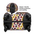 thumbnail image 2 of Yiaed Halloween Pumpkin Print Travel Luggage Cover Suitcase Protector Fits 18-32 Inch Luggage Wheel Covers Patterned Elastic Luggage Anti-scratch（No luggage）-X-Large, 2 of 5