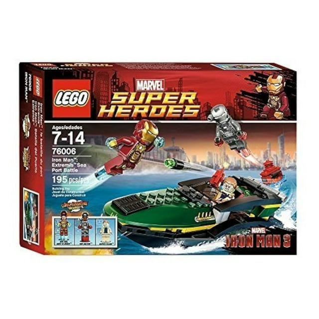 Juguete LEGO Super Heroes Iron Man Seaport Battle 76006