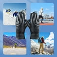 thumbnail image 7 of Heated Gloves Motorcycle Winter Moto Heated Gloves Warm Rechargeable Heating Thermal Gloves For Snowmobile, 7 of 7