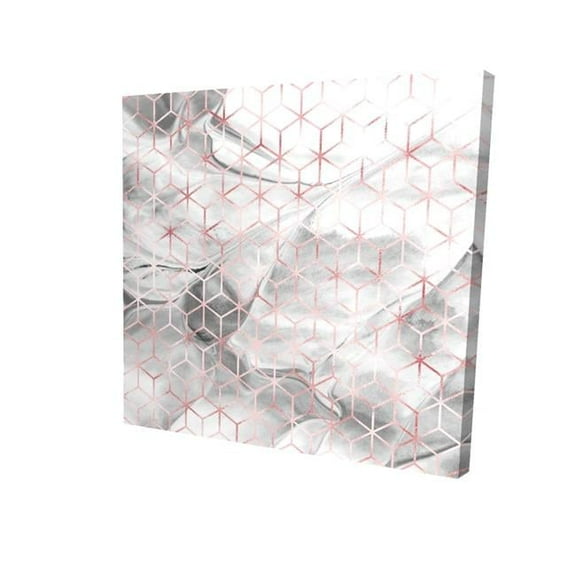 Begin Home Decor 2080-0808-PA1-2 8 x 8 in. Symmetry-Print on Canvas