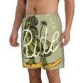 thumbnail image 2 of Logiee Dinosaur Print Mens Swim Trunks Quick Dry Board Shorts,Breathable Hawaii Beach Shorts Swimwear Bathing Suits-Large, 2 of 6