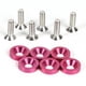 thumbnail image 1 of 10 tornillos hexagonales para coche guardabarros parachoques motor pernos cóncavos arandelas (rosa) Ndcxsfigh Accesorios para autos y motos, 1 of 6