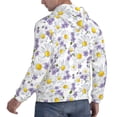 thumbnail image 6 of Xecao Daisies Flowers Pattern Men's Adult Pullover Hoodie,Hooded Sweatshirt-XX-Large, 6 of 7