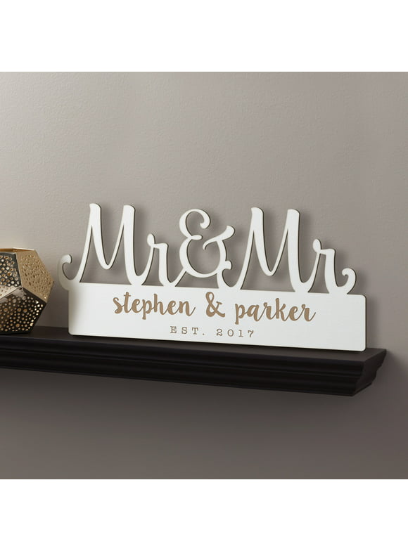 Personalized Planet Romance & Love Wall Sign