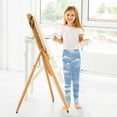 thumbnail image 6 of Girl's Legging Full-Length Colorful Print Tights For Dance Gym Everyday Wear Waves, 6 of 8