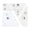 4 piece set, variant on Sewing Rulers Clear Acrylics Quilting Ruler Accurate Measuring for Beginner Tailors Quilting Sewing Embroidery 3/4/5Pcs