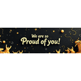 thumbnail image 4 of Black Background Gold Balloons Stars Banner with We are so Proud of you Text, Party Decoration Backdrop, for Celebration Events Graduation Parties Achievement Parties Photo Backdrops, 4 of 4