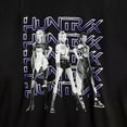 thumbnail image 3 of K-Pop Demon Hunters Men's Huntrix Logo Rumi Zoey Mira Short Sleeve Tee, 3 of 5