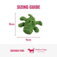thumbnail image 2 of Pack de 3 pelotas KONG Cozie Ali, cocodrilo y SqueakAir de Pet Supplies, 2 of 7