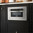 thumbnail image 3 of ZLINE 24 In. 1.2 cu. ft. Microwave Drawer in Stainless Steel with 30 Trim Kit (MWD-TK-30), 3 of 5