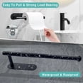 thumbnail image 4 of FLINT - Under Cabinet Paper Towel Holder For Kitchen, Bathroom, Sus304 Stainless Steel, 4 of 6