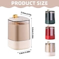 thumbnail image 2 of organization and storage,Toothpick Holder Dispenser Toothpick Holder Dispenser Novel Stable And Storage Thickening Containers Transparent Toothpick Containers,Green, 2 of 4