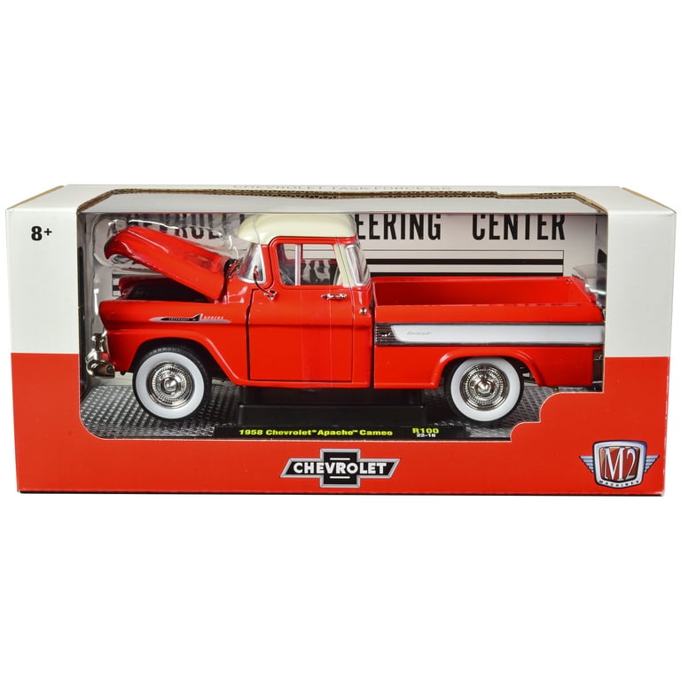 1958 Chevrolet Apache Cameo Truck Cardinal Red with