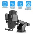 thumbnail image 2 of 360 Mount Holder Car Windshield Stand Mobile Cell Phone GPS For iPhone Samsung, 2 of 5
