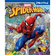 DEREK HARMENING; ART MAWHINNEY; EDITORS OF PHOENIX INTERNATIONAL PUBLICATIONS Marvel Spider-Man Look and Find Activity Book - PI Kids