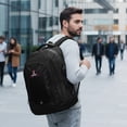 thumbnail image 5 of New York Xpress 25L Lightweight Travel Backpack Water-Resistant Casual Daypack for School, Travel, and Outdoor Activities,Black,8160, 5 of 7