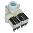thumbnail image 4 of Válvula Solenoide De Entrada De Agua, Válvula De Entrada De Agua De aleación De Aluminio PP + AC220V-240V Para Lavadoras De Tambor Para Lavadoras Automáticas, 4 of 8
