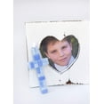 thumbnail image 2 of For You, Godson Blue Mosaic Handmade Glass Cross, 2 of 8