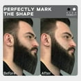 thumbnail image 4 of Barber Pencil for Lineup Magic Hairline Enhancement Beard Guide Shaping Pencils for Design Razor Trace Black White Barber Chalk Pencils Set with Sharpener Ruler Brush for Men, 4 of 14
