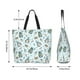 thumbnail image 5 of Fotbe Winter Wonderland Light Blue Bolsa Tote Estética de Lona con Estampado para Mujer - Bolsa Reutilizable de Hombro Casual para Vacaciones, Compras, Trabajo y Gimnasio, 5 of 8