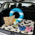 thumbnail image 2 of HUISEFOR Black Bat Car Trunk Mat 29" x 39" Non-Slip Scratchproof All Weather Trunk Protection Cargo Liner Easy Installation for Car SUV Sedan Auto, 2 of 7
