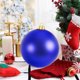 thumbnail image 1 of Seyotauo 6 Inch Shatterproof Plastic Spherical Christmas Ornaments, Indoor Outdoor Christmas Ornaments, Easy-to-Hang for Christmas Tree, Holiday Celebrations,Wedding/Engagement Events, 1 of 6