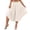 White, variant on Plus Size Palazzo Capri Pants for Women Casual Baggy Wide Leg Elastic Waist Cropped Culottes Trendy Flowy Beach Capris