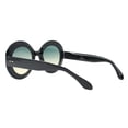 thumbnail image 3 of Womens Oversized Round Sunglasses Vintage Style Shades UV 400 Black, Green Beige, 3 of 4