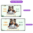 thumbnail image 5 of Collie Mother Book Lover Living That Dog Mom Life Happy Mother's Day Desk Mat Full Keyboard Mouse Pad Collie Dog Lover Gifts Idea Large Mousepad - 03004, 5 of 5