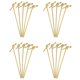 thumbnail image 1 of 1200 Piezas Selecciones de Cóctel de Bambú Palillos de Cóctel Palillos de Bambú Palillos de Dientes para Aperitivos 4 Pulgadas, 1 of 8